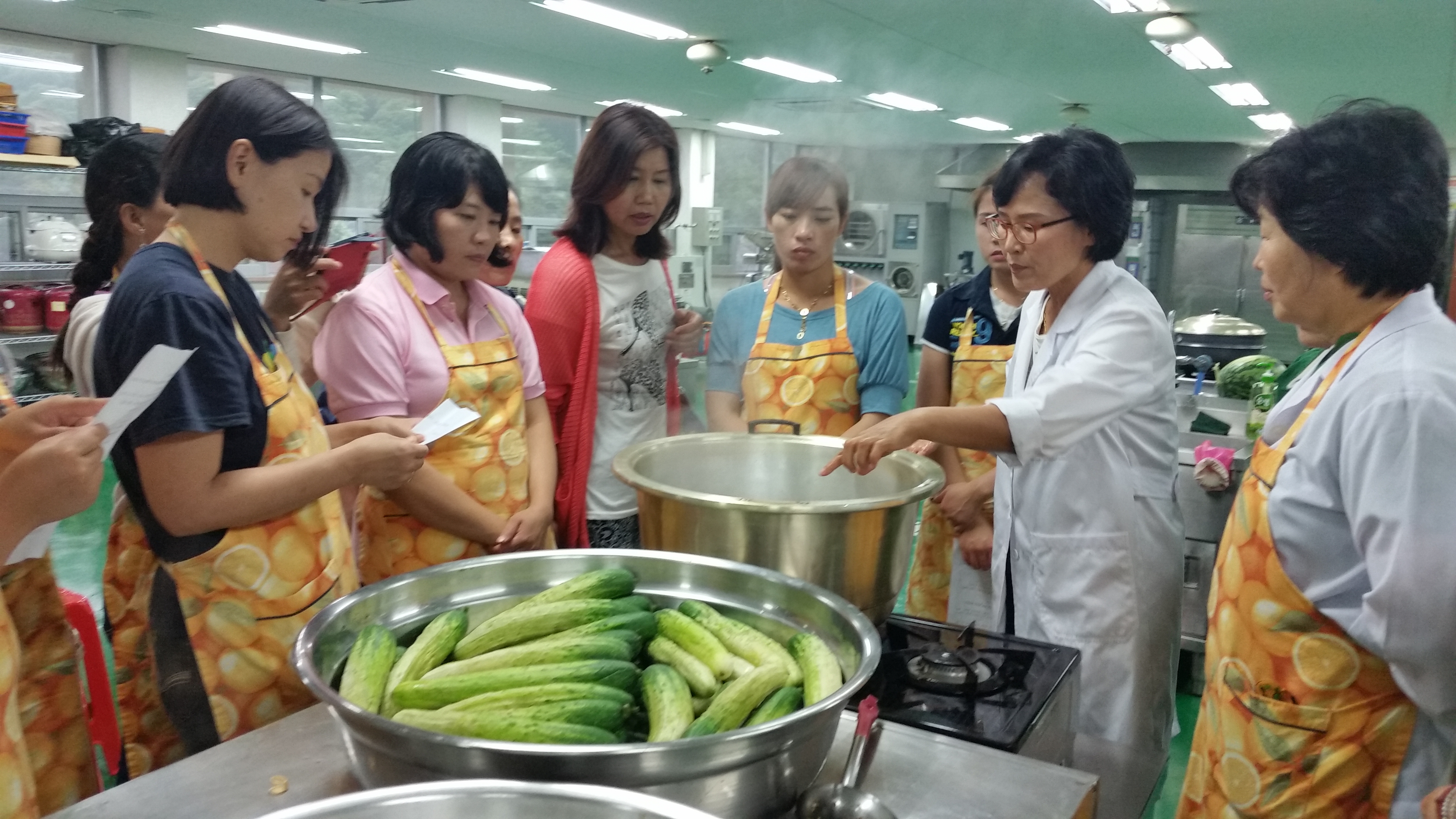 다문화가족과 함께하는 전통식문화 교육